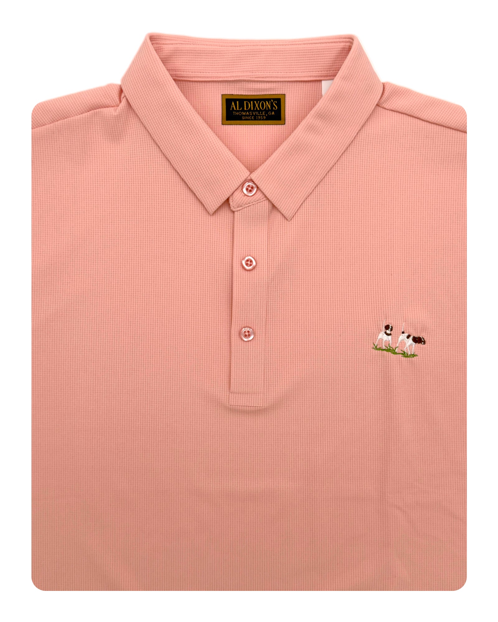 Private Label Performance Polo - Light Pink
