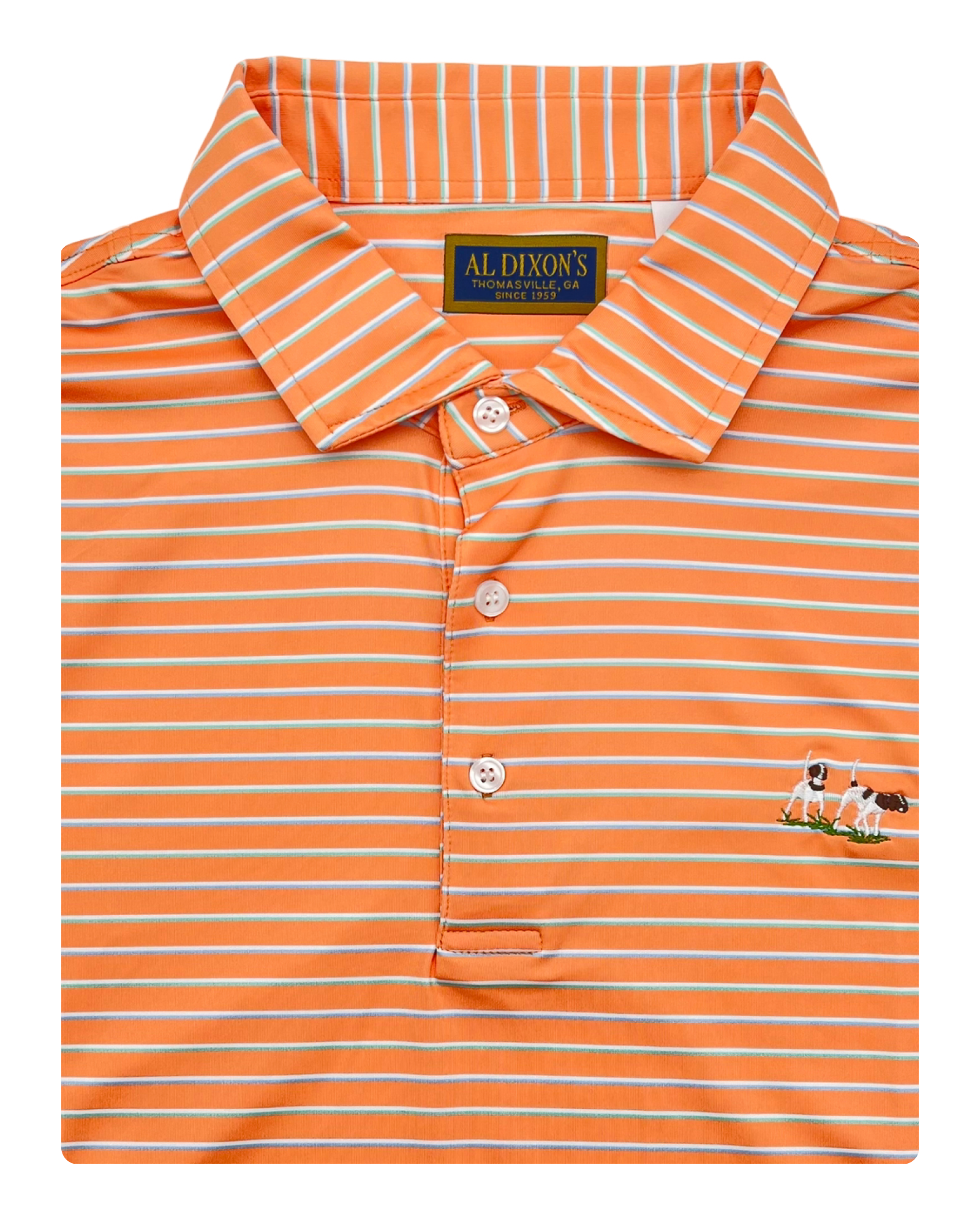 Private Label Performance Polo - Orange Sherbert