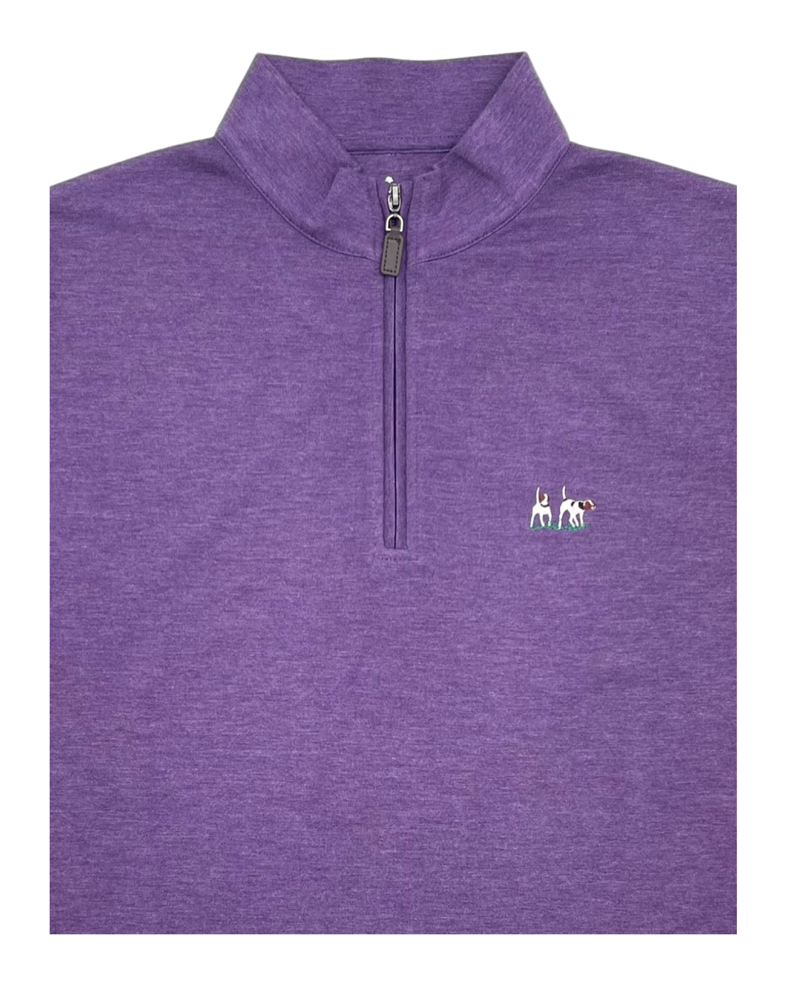 Private Label Duo Tone Cotton Pullover - Purple