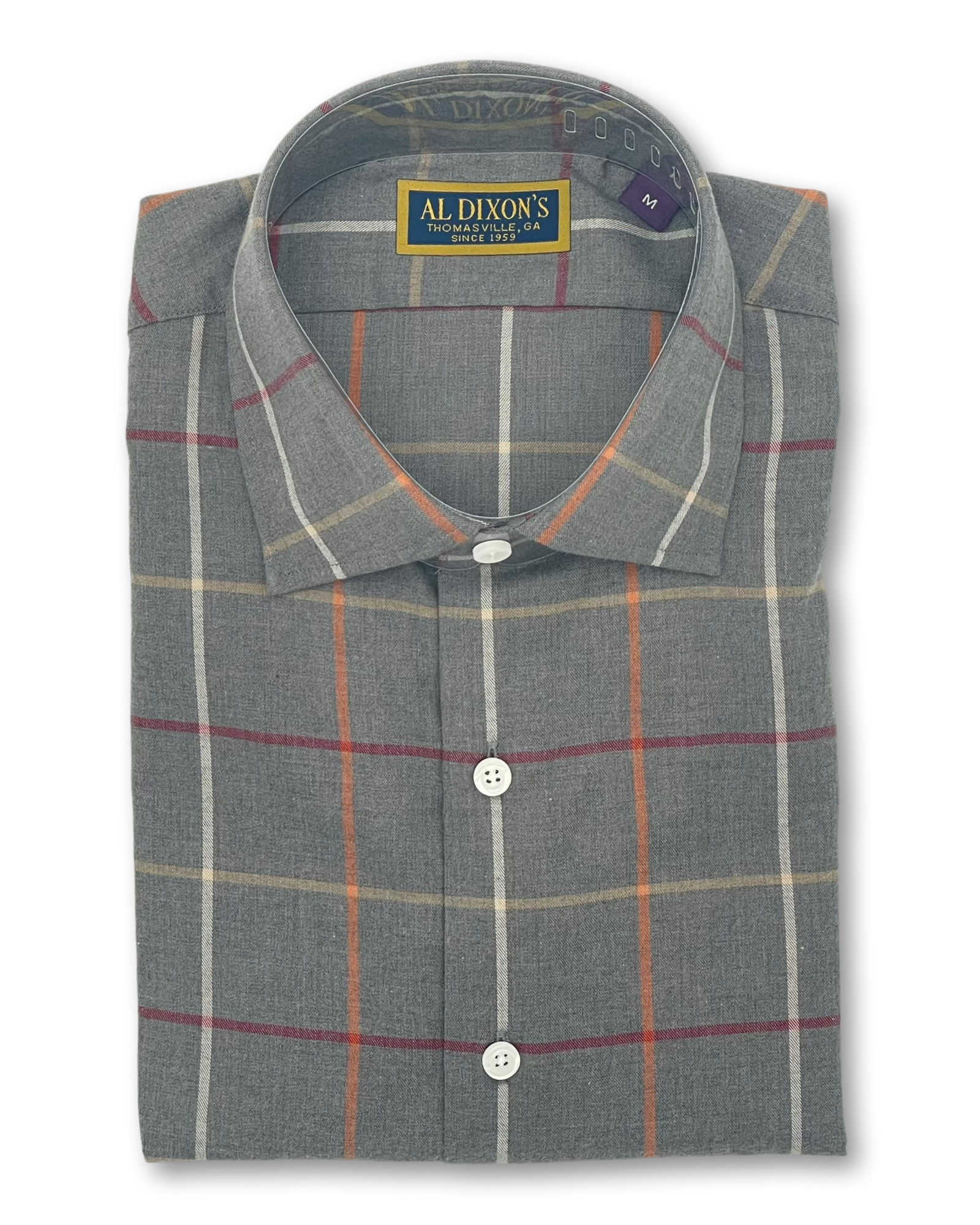 Private Label Sport Shirt - Spread Collar - Alexander Grey