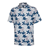 Auti Love- Blue Puzzle Piece Camo Performance