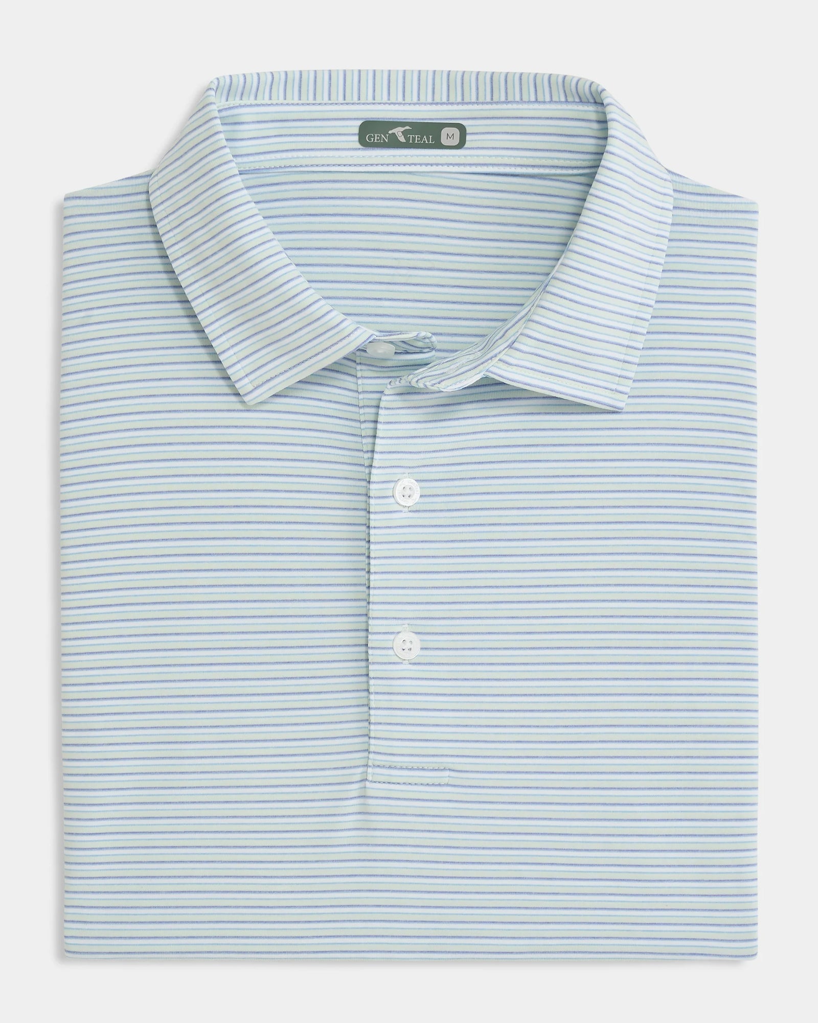 Gen Teal - Sea Mist Neel Performance Polo