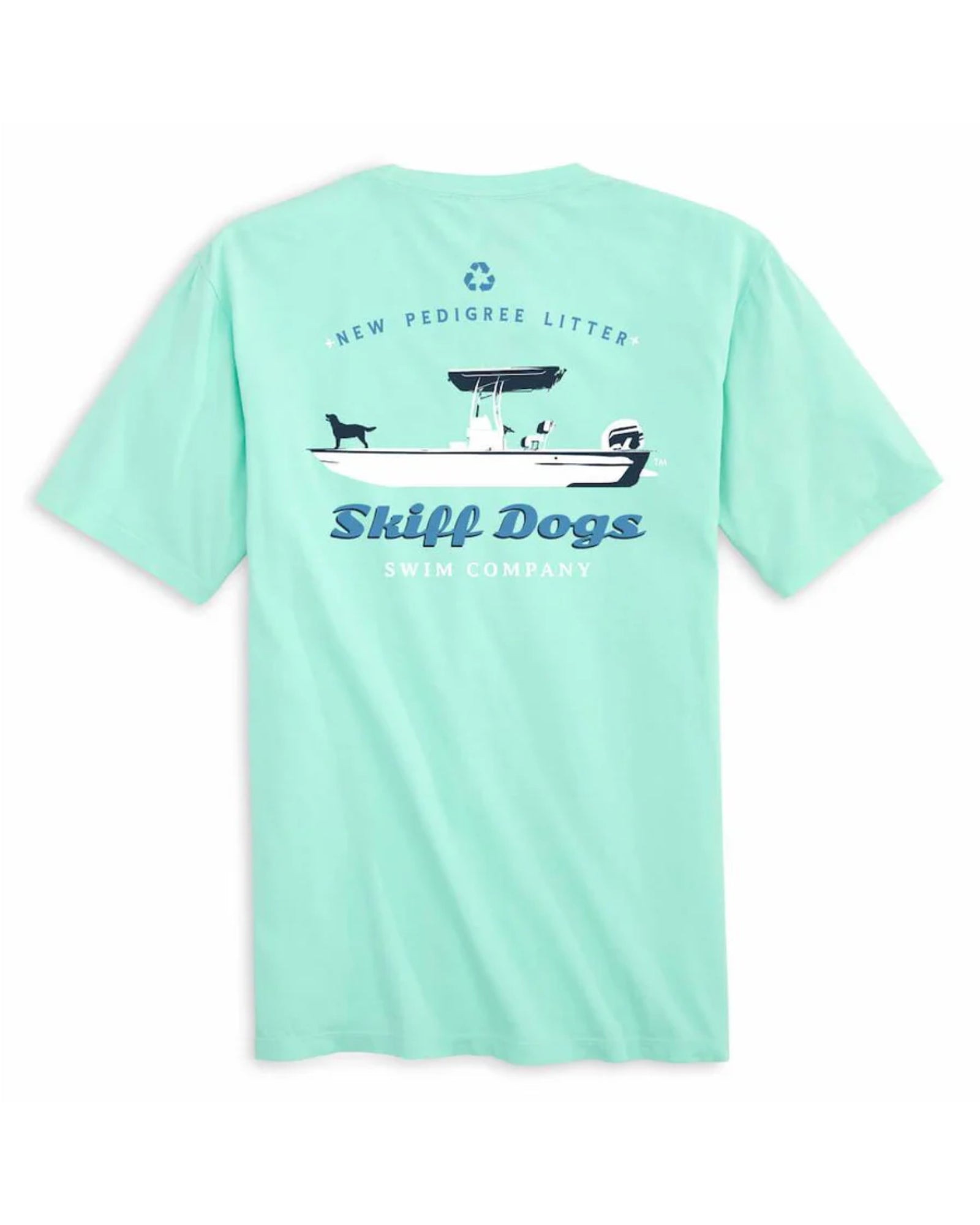 Skiff Dogs: Short Sleeve T-Shirt - Mint