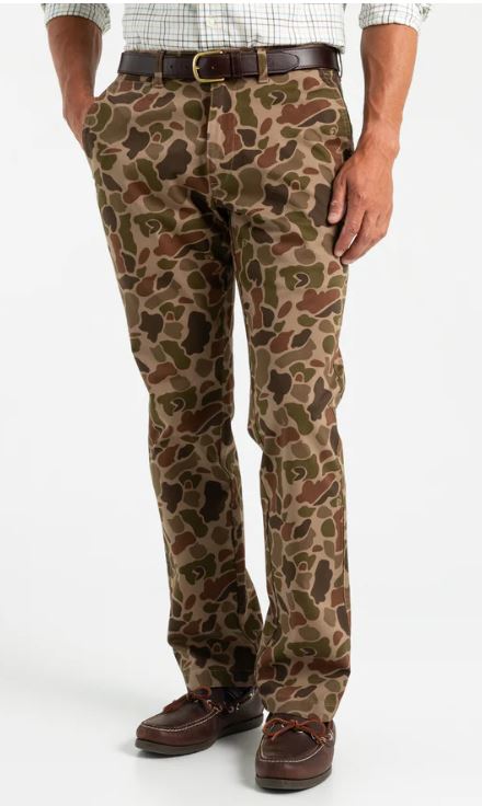 Duck Head Classic Fit Gold School Chino-Camo