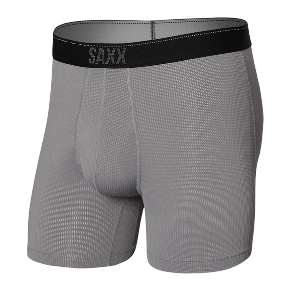 Underwear-Saxx-Quest- Boxer Brief Fly-Dark Charcoal