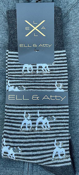 Al Dixon Private Label Dress Socks - Charcoal