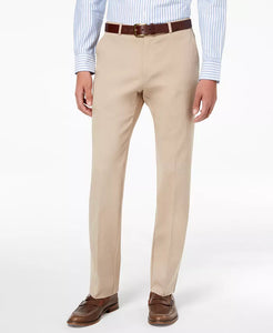 Slacks-Men's Modern-Fit TH Flex Stretch Comfort Solid Performance Pants-Khaki
