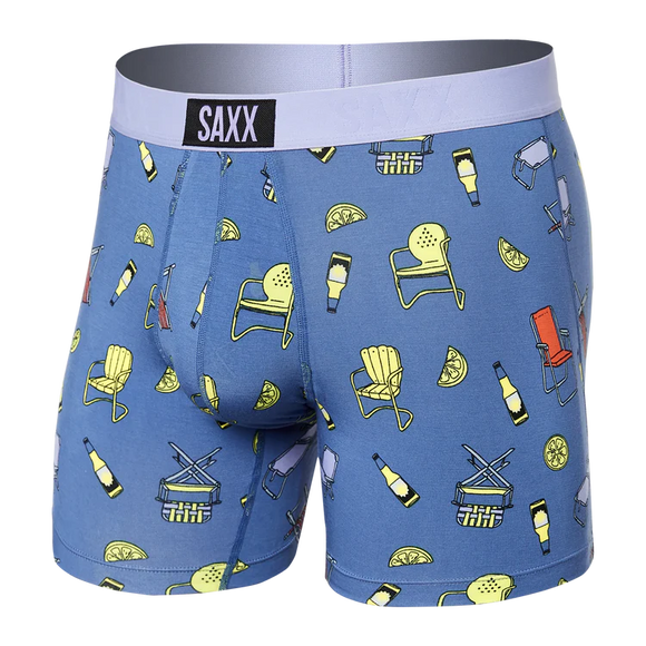 Underwear-Saxx-Vibe Super Soft-Lawnchairs and Limes-Blue