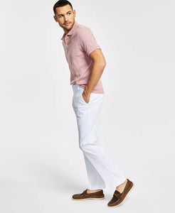 Slacks-Men's Modern-Fit TH Flex Stretch Comfort Solid Performance Pants-White