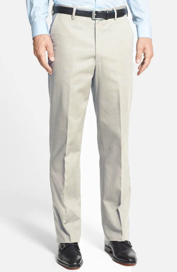 Pants-Berle-Charleston Khaki-Stone-Modern Fit